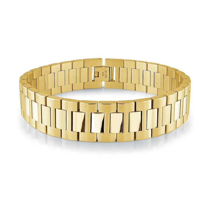 Yellow Steel Patek Bracelet
