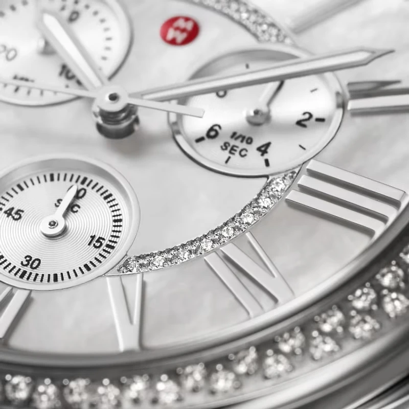 Serein 41MM Steel/Diamonds