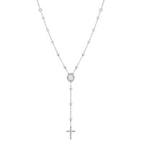 Ball Chain Rosary Girls Necklace