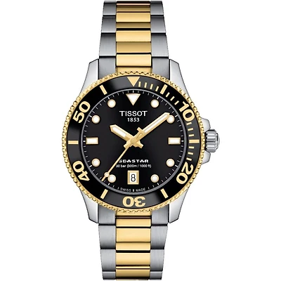 Seastar 36MM Two Tone Watch