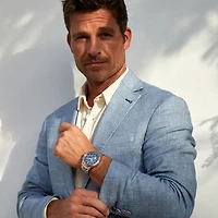 PCAT 43MM Rose/Blue Watch