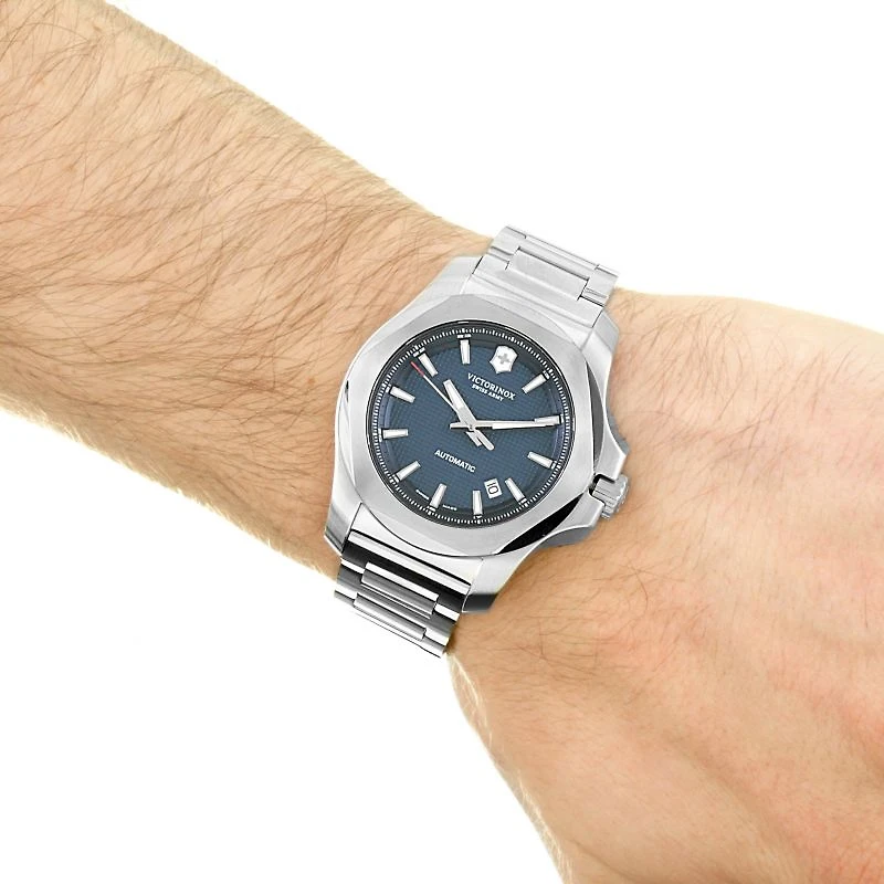 Inox Mechanical 43MM Blue/Steel Watch