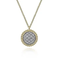 Bujukan Diamond Pave Necklace