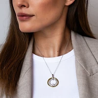Shine Around Golden Pendant