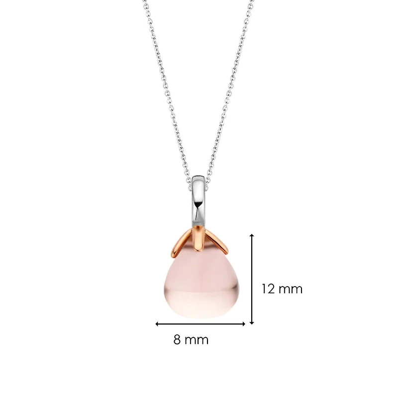 Iconic Flowerbud Rose Necklace