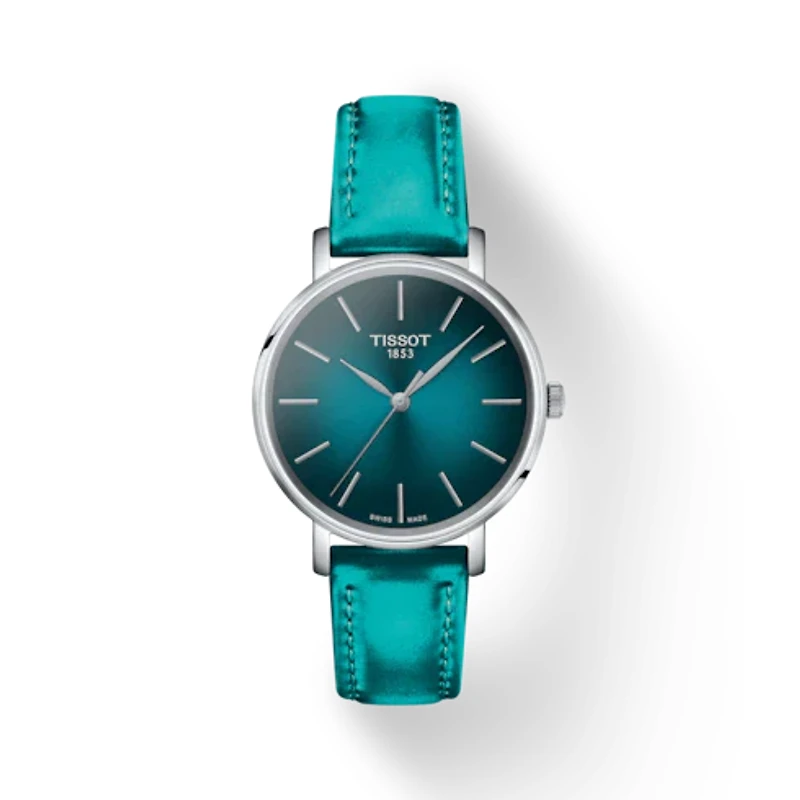 Everytime Green 34MM Watch