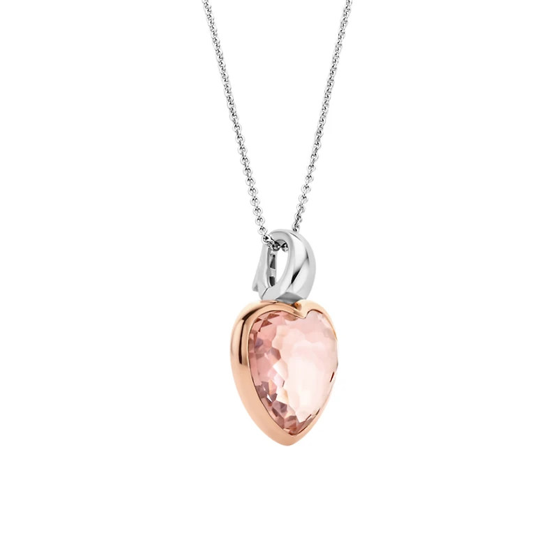 Pink Heart Necklace