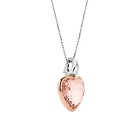 Pink Heart Necklace