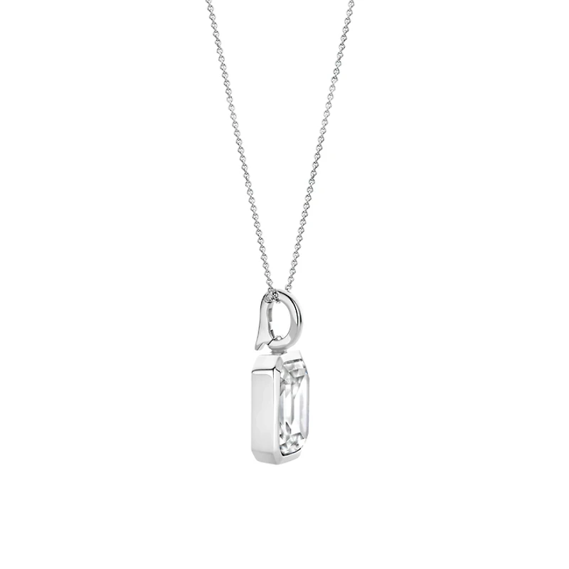 Clear Gem Necklace