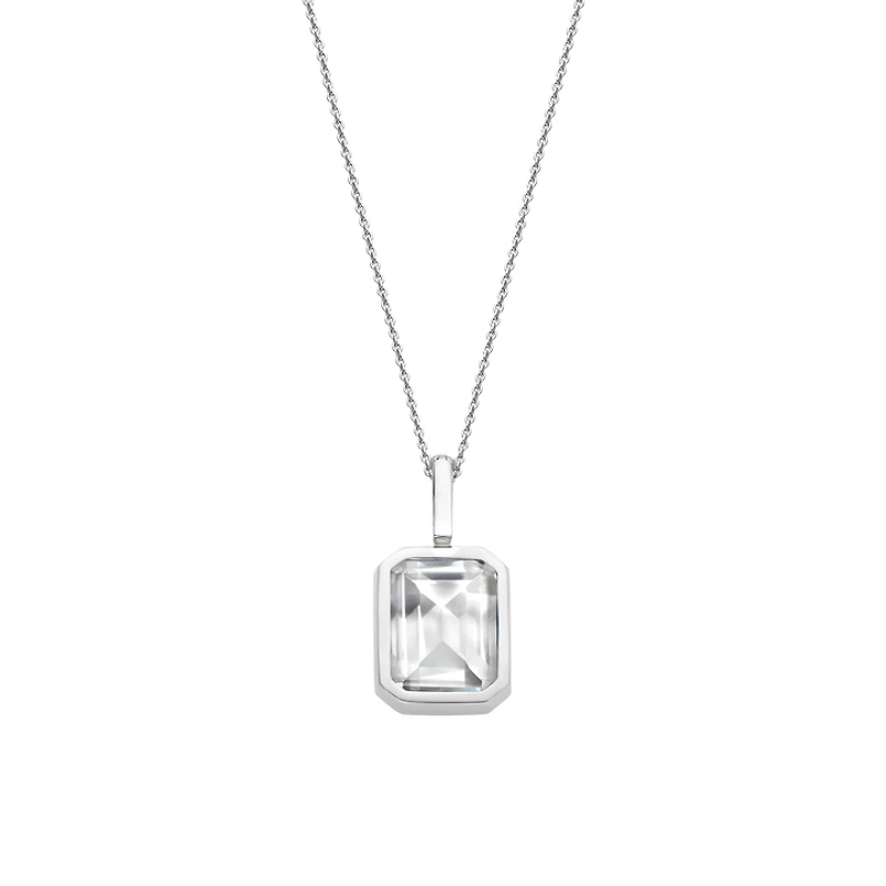 Clear Gem Necklace