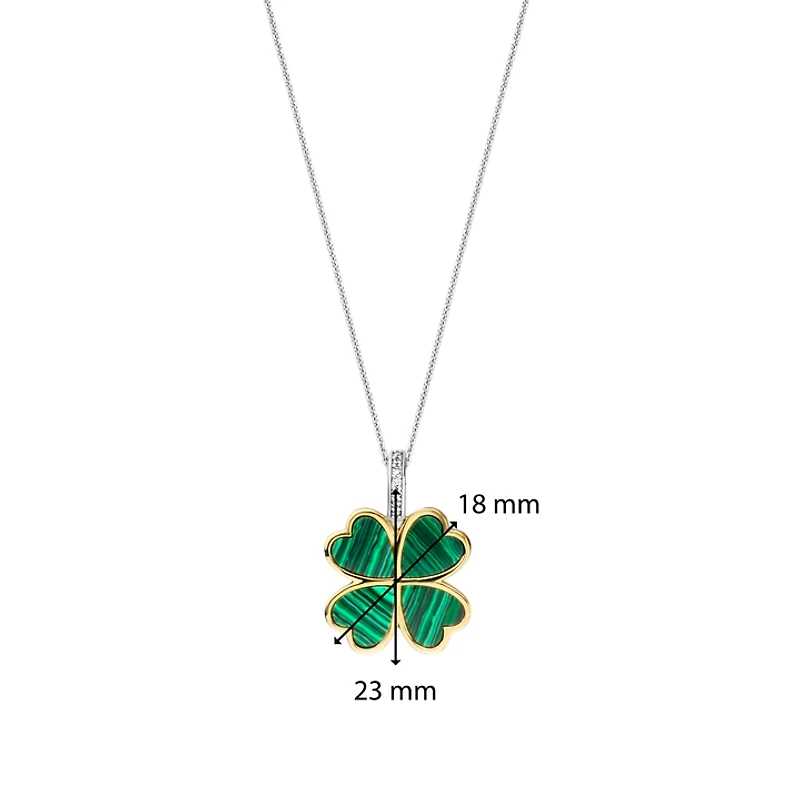 Lucky Shot Clover Necklace