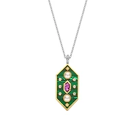 Celestial Malachite Stellar Pendant