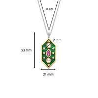 Celestial Malachite Stellar Pendant