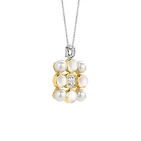 Pearl Cluster Large Necklace