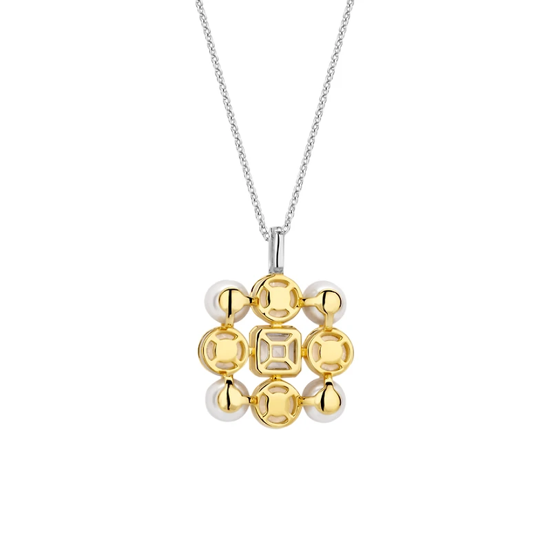 Pearl Cluster Large Necklace