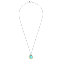 Cushion Turquoise Small Necklace