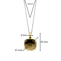 Cushion Khaki Necklace