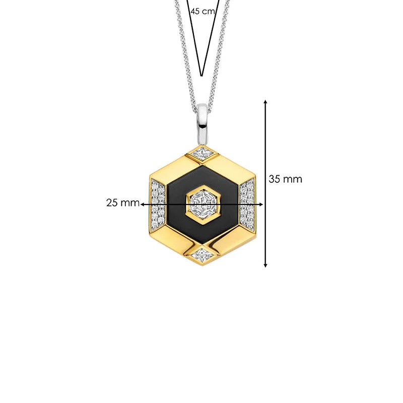 Hexagon Necklace