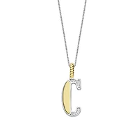 Initial Necklace Golden
