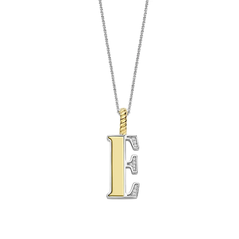 Initial Necklace Golden