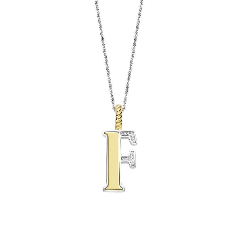 Initial Necklace Golden