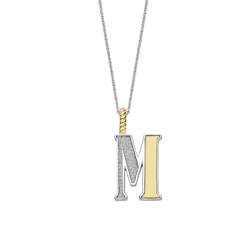 Initial Necklace Golden