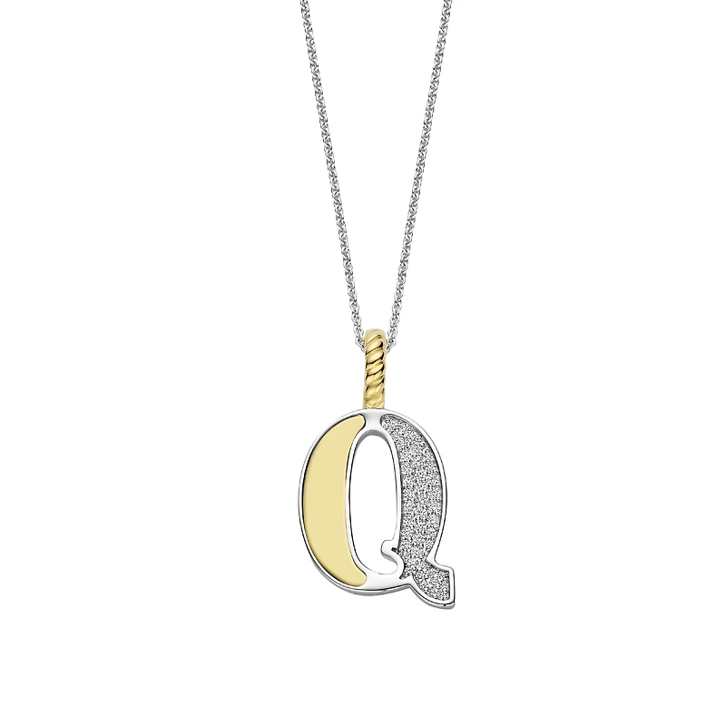 Initial Necklace Golden