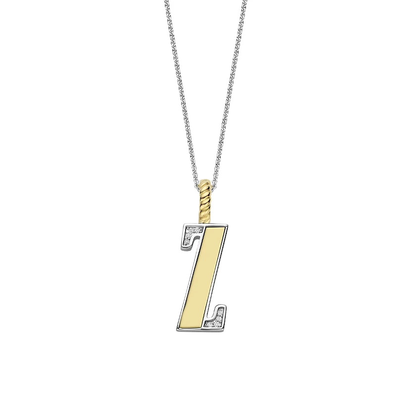Initial Necklace Golden