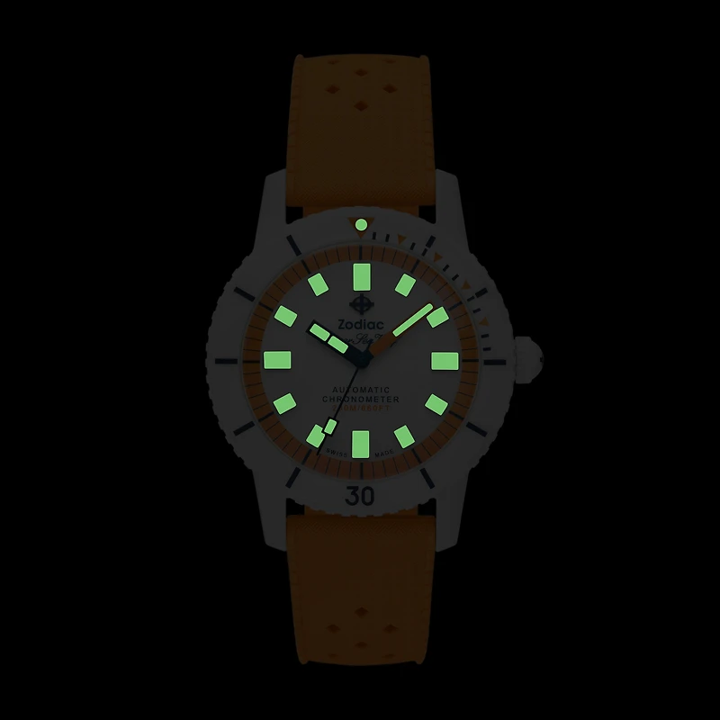 Super Sea Wolf Ceramic Compression Diver Automatic 41MM Orange/Ceramic