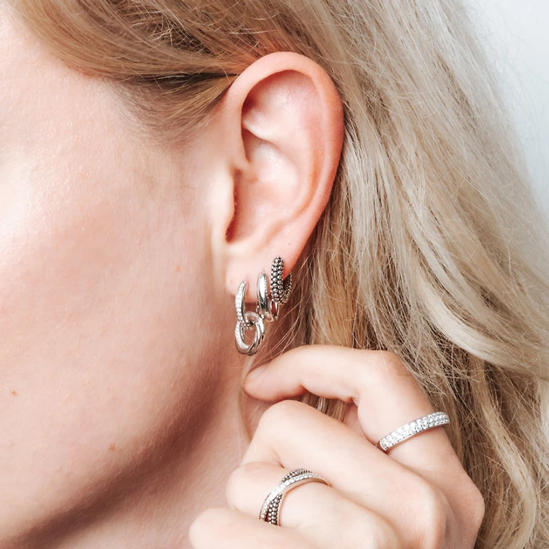 14.4mm Bubble huggie Earrings