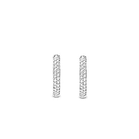 Pave 20MM Hoop Earrings