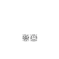 Basic Zirconia Stud Earrings 8mm