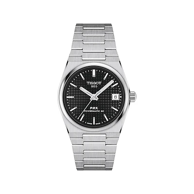 PRX PW80 35MM Black Waffle Watch