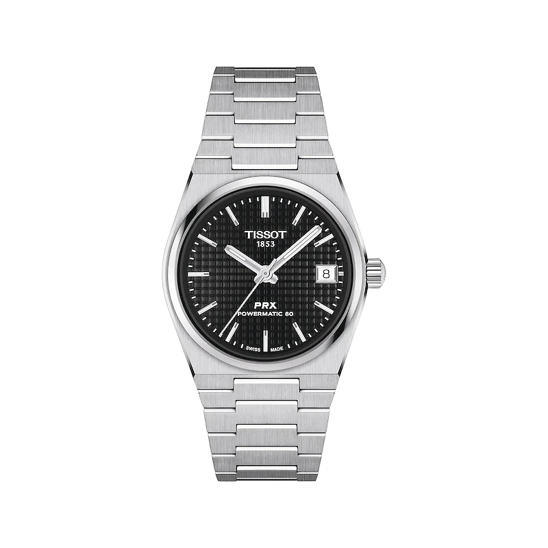 PRX PW80 35MM Black Waffle Watch