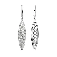 Long Oval Earrings