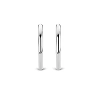 Basic Silver 30MM Hoop Earrings