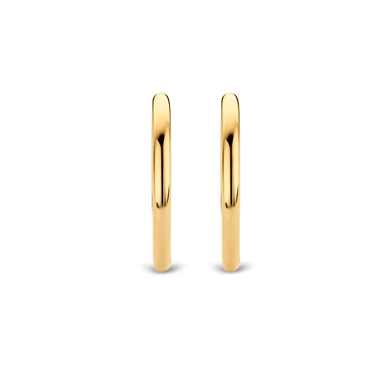 Basic Golden 30mm Hoop Earrings