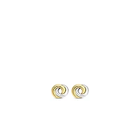 Infinite Wish Two Tone Earrings