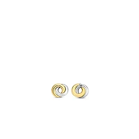 Infinite Wish Two Tone Earrings