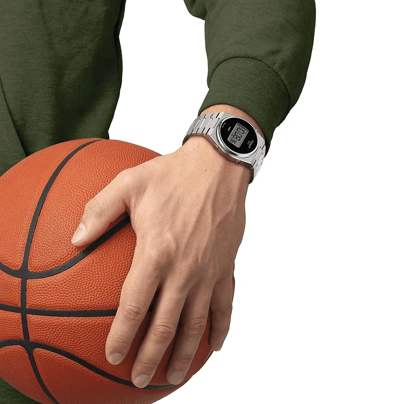 PRX Digital Black/Steel 40MM Watch