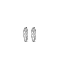 Majestic Pave Huggie Earrings