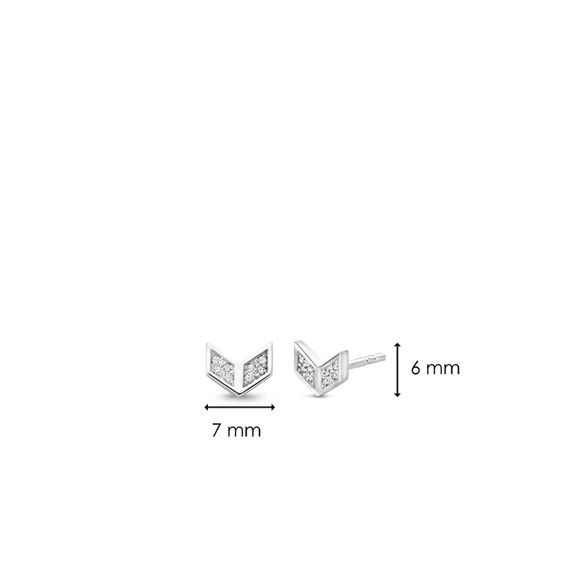 Mini Arrow Stud Earrings