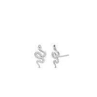 Enchanting Snake Stud Earrings