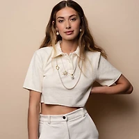 Jumbo Pearl Huggie Earrings