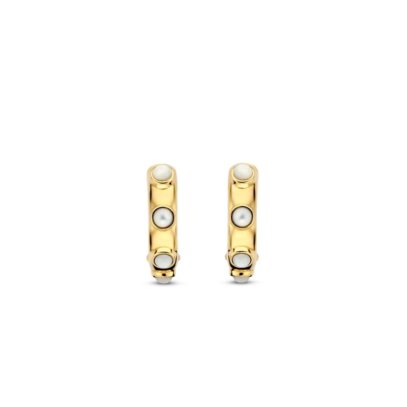 Cactus 17mm Huggie Earrings