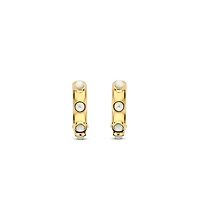 Cactus 17mm Huggie Earrings