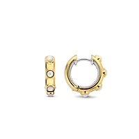 Cactus 17mm Huggie Earrings