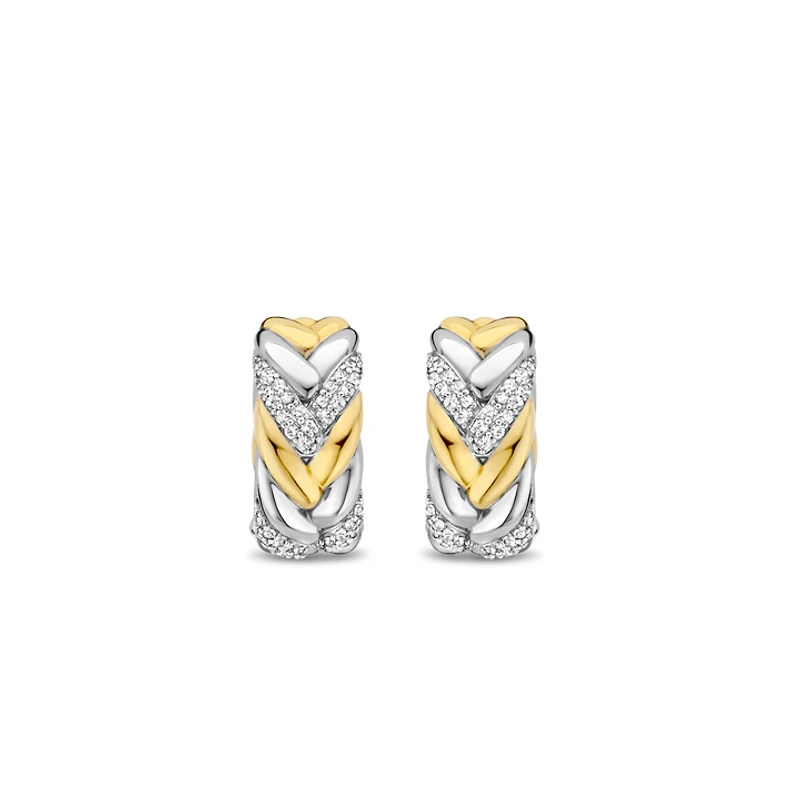 Braid Ultra 14MM Huggie Earrings