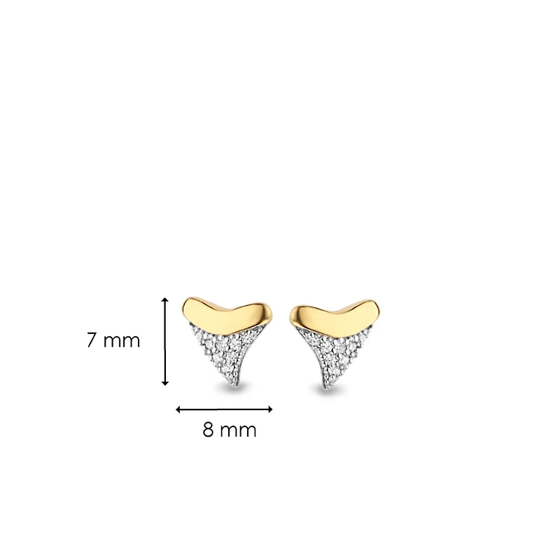 Mako Pave Stud Earrings
