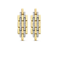 Cascading Link Earrings